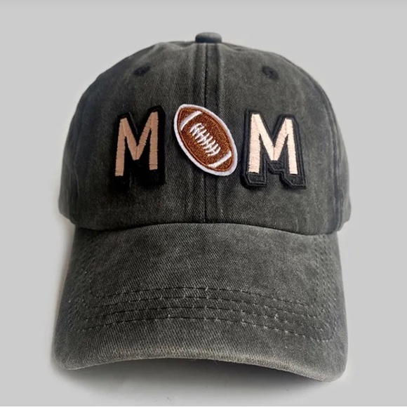On sale! Football Mom Adjustable Baseball Cap - Picture 1 of 3